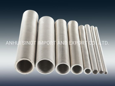 Dn50 2 1/2" Corrugated Stainless Steel AISI304/316L Tube for Gas