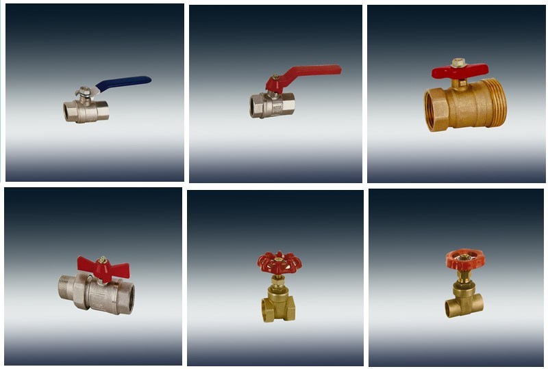 F-0008-1096 Brass Gate Valve F/F 3/4