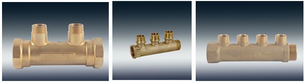 F-0006-1002 Brass Manifold 3/4