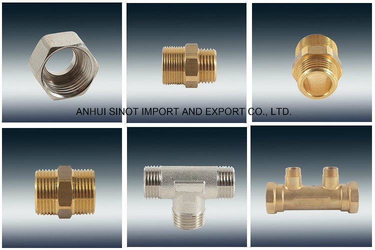 F-0004-1044 Brass Elbow Reducing Fitting Mf3/4