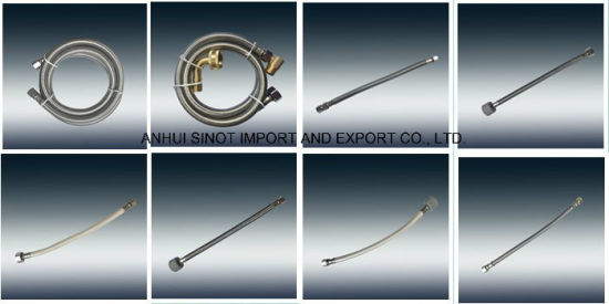 3/8"Comp X 7/8"Fip X 12" Stainless Steel Braid Tube (inner pipe EPMD)