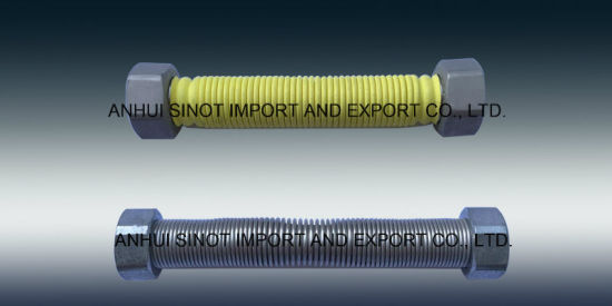 Coated Flexible Extensible Hoses for Gas