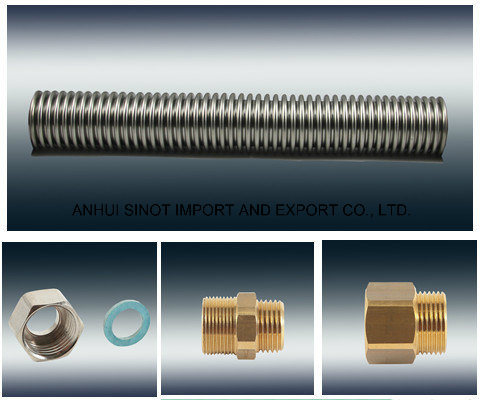 Dn25- 1 1/4" Corrugated Stainless Steel Water Hoses