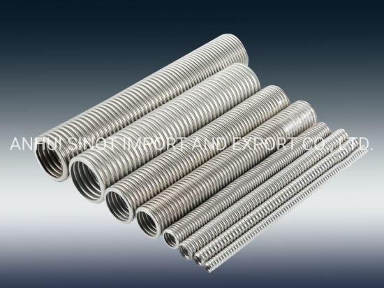 Dn50 2 1/2" Corrugated Stainless Steel Pipe for Gas