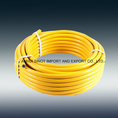 DN15-3/4" Corrugated Stainless Steel Coated Hose for Gas