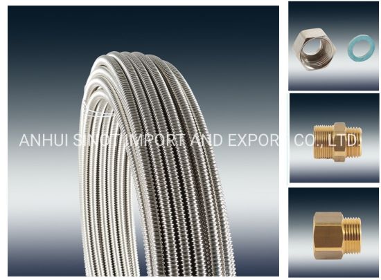 Dn50 2 1/2" Corrugated Stainless Steel Water Tube